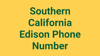  Southern California Edison Phone Number 
