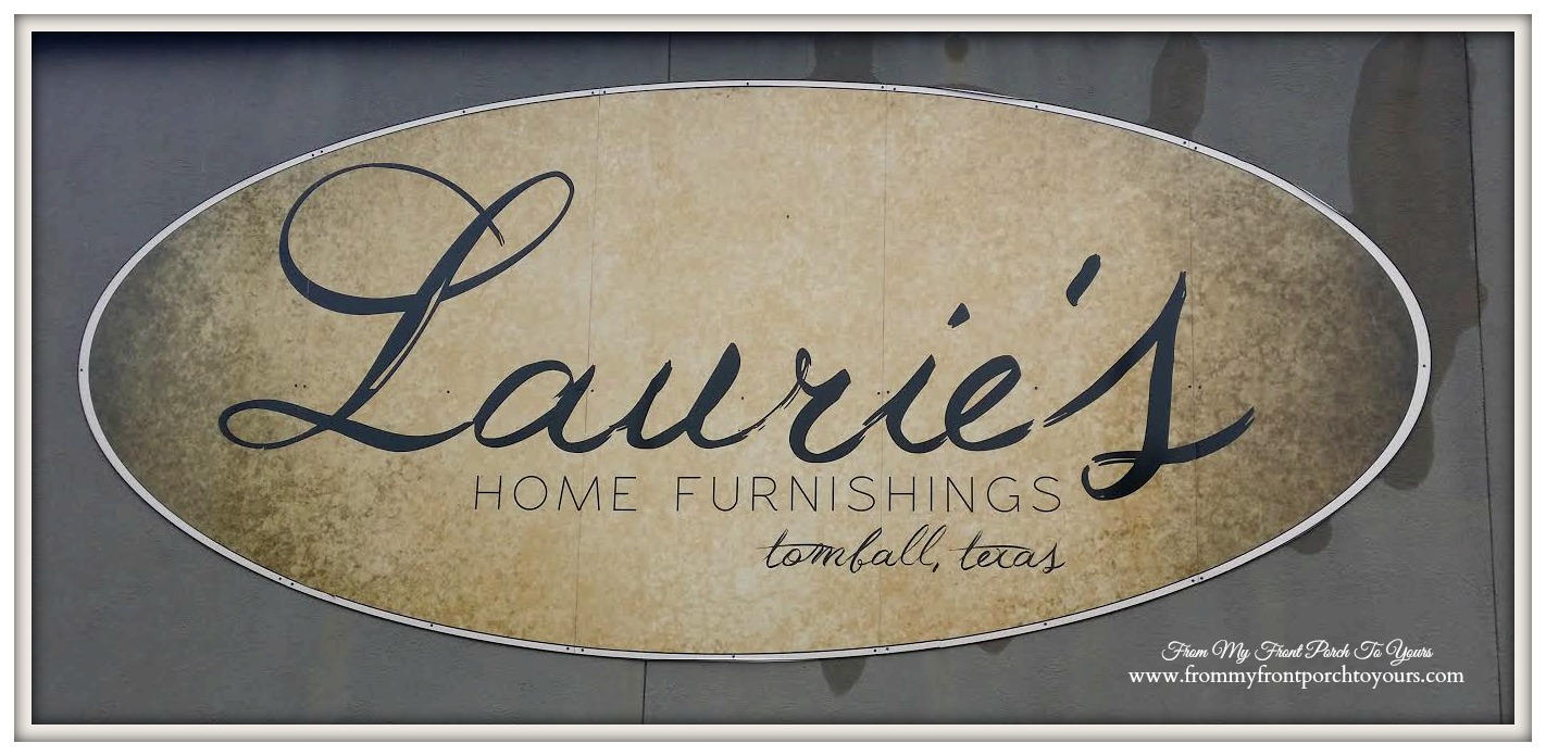 Laurie's Home Furnishings- From My Front Porch To Yours