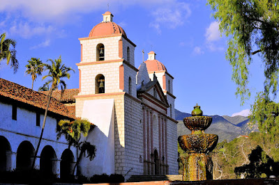 Old Mission, Santa Bárbara, California. (Jay Sinclair)