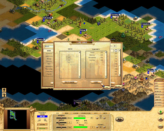 Civilization: Call to Power Queries