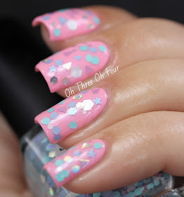 Rain City Lacquer Extra Sprinkles Swatch