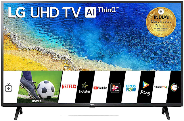 LG 108 cm (43 inches) 4K UHD Smart LED TV |Best 4k TVs in India
