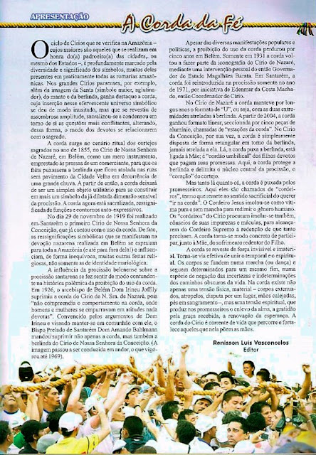 PROGRAMA DA FESTA DE NOSSA SENHORA DA CONCEIÇÃO - 2011
