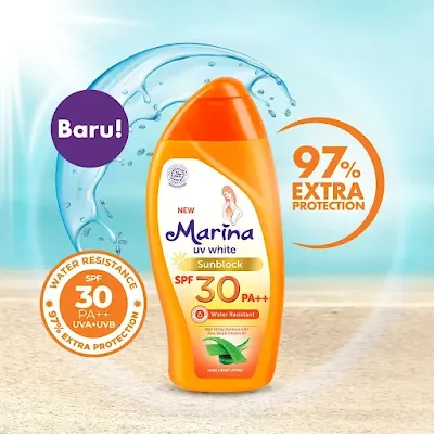 Marina UV White Sunblock SPF 30