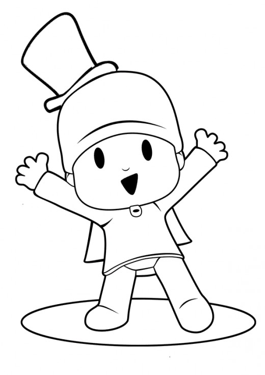Fun Coloring Pages: Pocoyo Coloring Pages