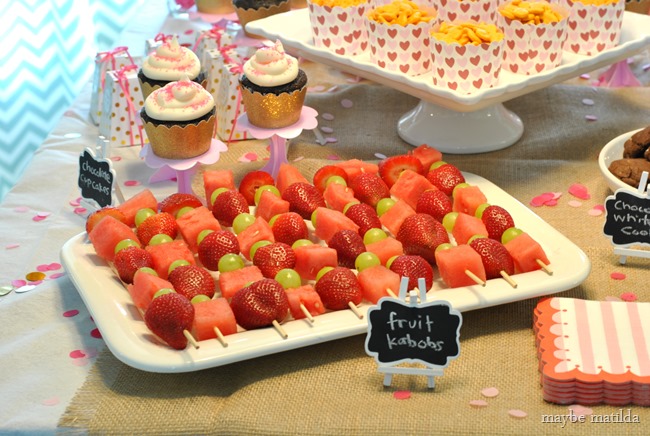 A colorful country glam bridal shower. So bright and cheery!