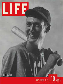 Ted Williams on the cover of Life magazine, 1 September 1941 worldwartwo.filminspector.com