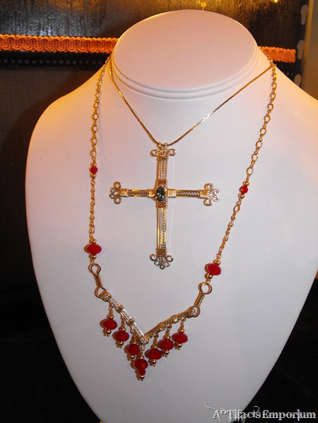 Wire wrapped necklaces by Appealing Jewelry Designs