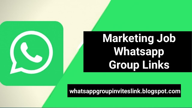 Marketing Job Whatsapp Group Link