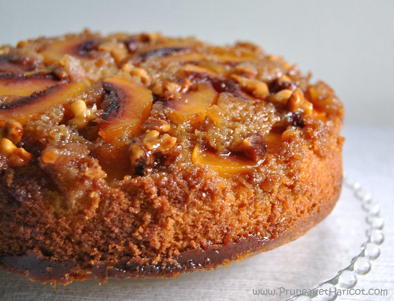 Pruneau Et Haricot Gateau Renverse Aux Peches Pruneau Et Haricot Gateau Renverse Aux Peches