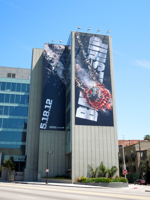 Giant Battleship movie billboard