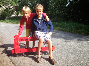 Boys and their DUCATI