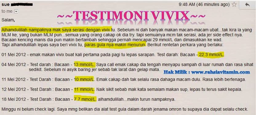 Penemuan Vivix - Vitamin & Ubat Semulajadi Rahsia Alam 