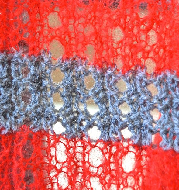 Lace Rib Knit Stitch