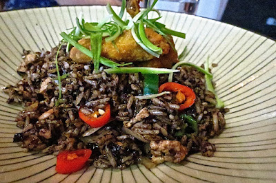 The Blue Ginger, buah keluak fried rice