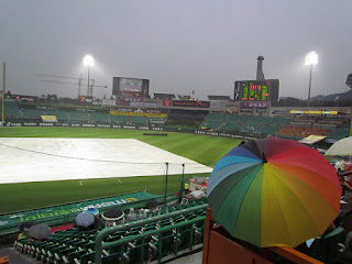 Rainbow umbrella