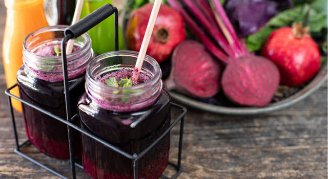 Beetroot Pomegranate Juice