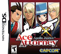 Apollo Justice: Ace Attorney - Nintendo DS Box Art - English Language