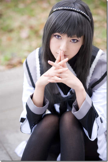 mahou shoujo madoka magica / puella magi madoka magica cosplay - akemi homura by mai