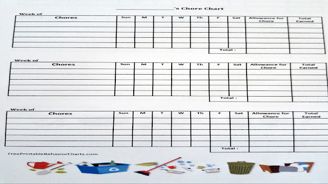 My WAHM Plan: kids chore charts