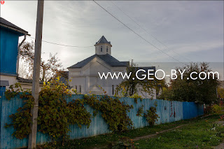 Minsk. House similar to Calvinist church