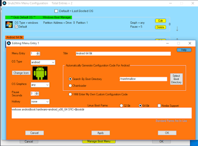 cara membuat dual boot