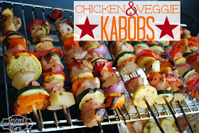 Chicken and Veggie Kabobs