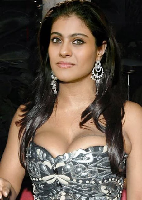 kajol Cleavage show