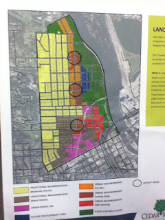 hypothetical zoning map from 2017 open house