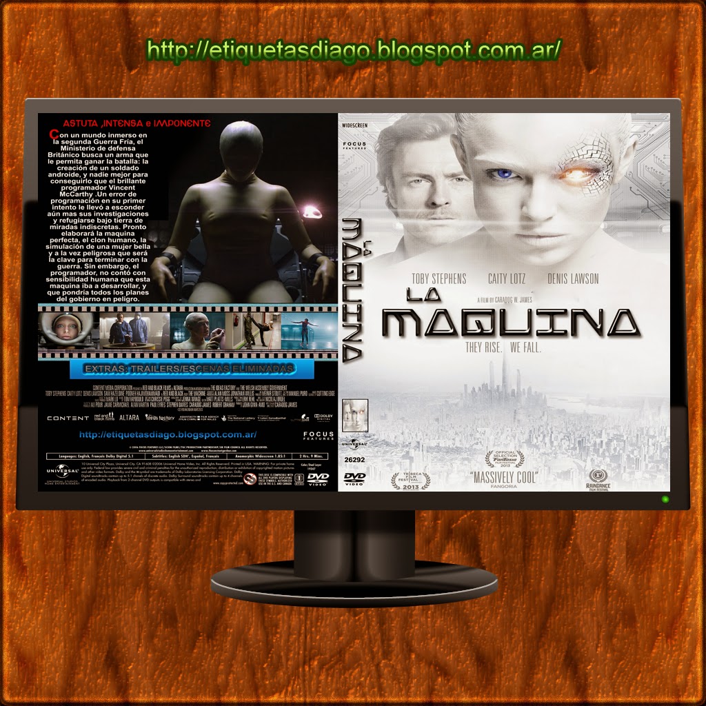The Machine DVD COVER