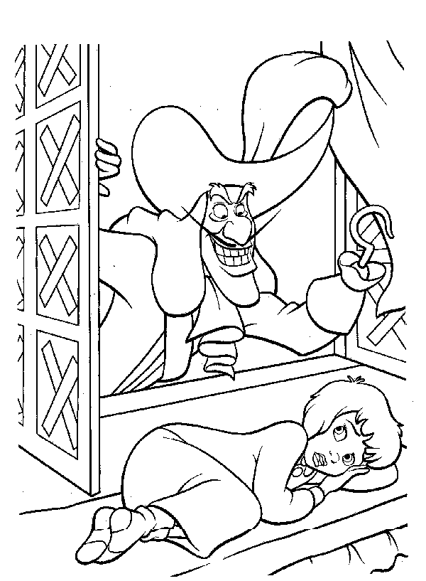 Download Coloring Pages for everyone: Peter Pan
