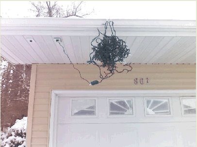 Christmas light FAIL!