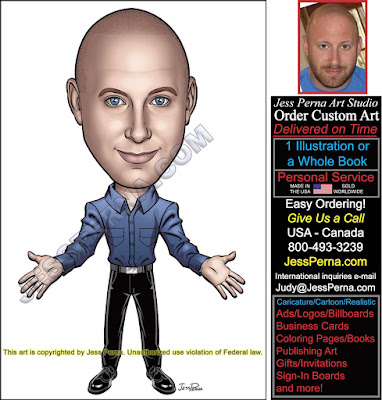 Order Real Estate Ad Caricatures from Photos