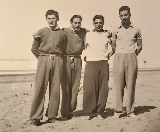 Juan Eulogio Urriolabeitia jugador de Estudiantes de La Plata en 1951