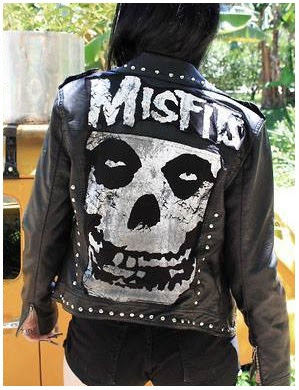 Gambar Jaket Kulit Misfits Wanita