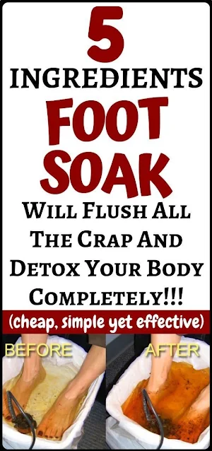 This 5 Ingredient Foot Soak Will Detox Your Body (shabby, basic and compelling)