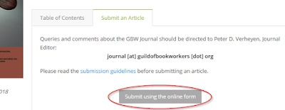 GBWJ Article Submission on Website