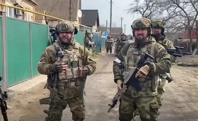 чеченцы в спецоперации на украине