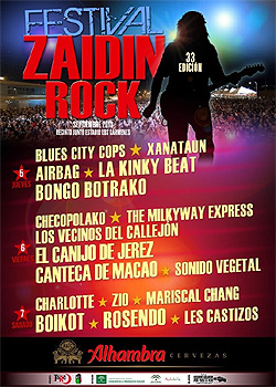 Festival de Rock del Zaidín en Granada