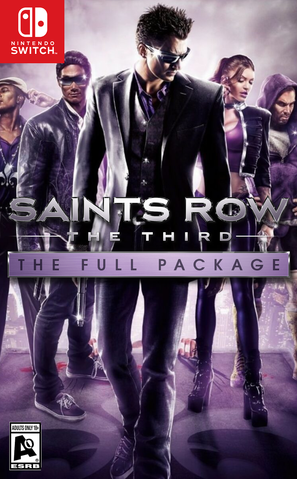 Saint's Row: The Third – The Full Package - Cover Art