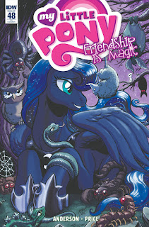 MLP Friendship is Magic Comic #48 by IDW RI Cover by Matt Frank