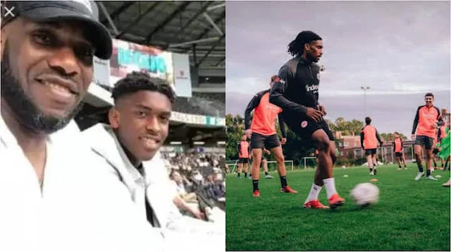 Ajay, Austin Jay Jay Okocha's Son Join Eintracht Frankfurt U19