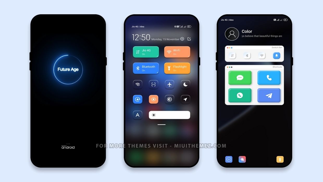 Future Age 3D MIUI Theme
