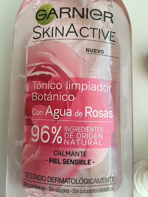 tónico limpiador botánico de garnier 