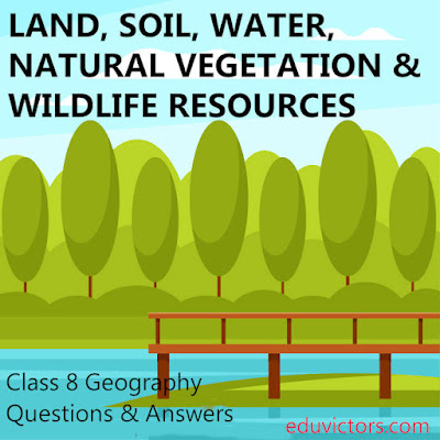 CBSE Class 8 - Geography - LAND, SOIL, WATER, NATURAL VEGETATION AND WILDLIFE RESOURCES (Q & A) #class8SocialScience #eduvictors