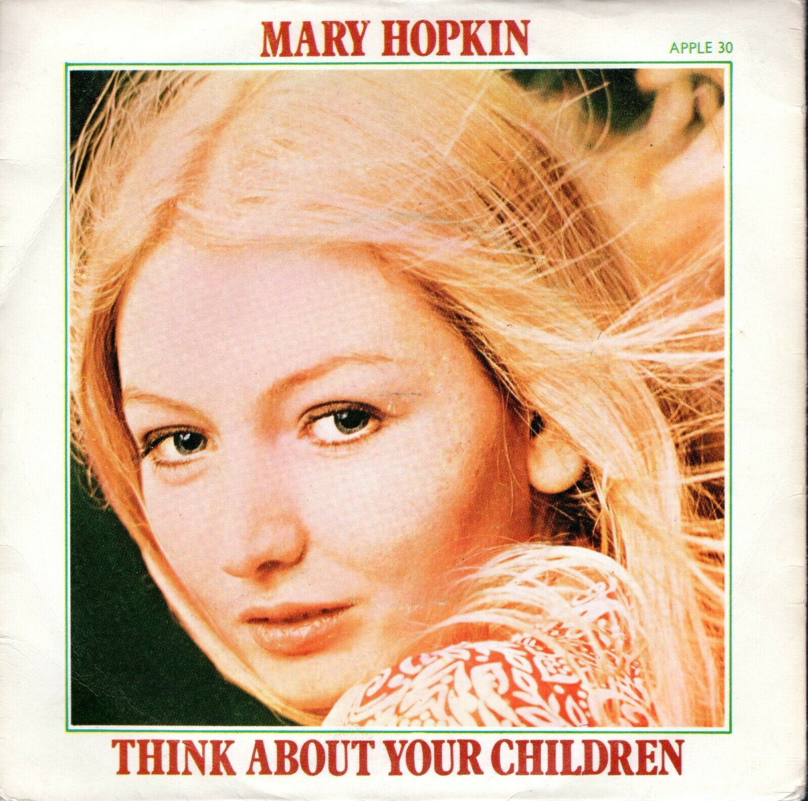 Picture Sleeve Parade Vintage Mary Hopkin Singles On Apple Records