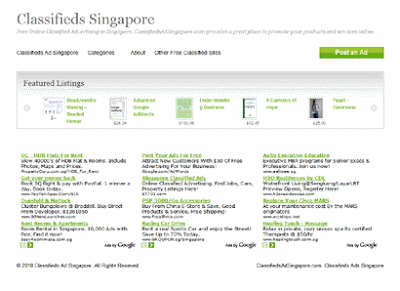 Classifieds Singapore