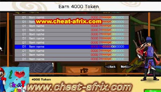 Cheat Earn Token 4000 Ninja Saga 