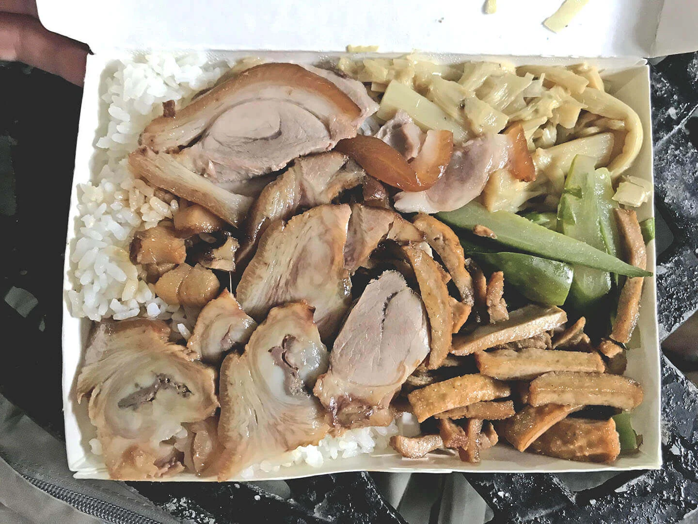 文山區景美美食豬腿肉飯