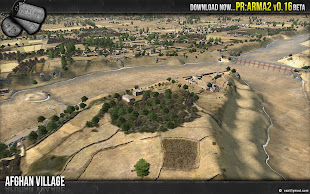 arma2 アフガニスタンの集落を再現するAfghan Villageマップ アドオン